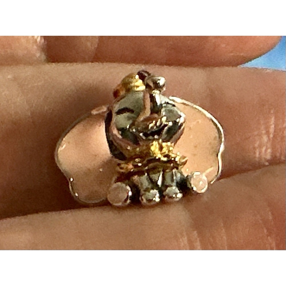 Pandora Disney Dumbo Charm S925 ALE Sterling Silver Pink Enamel Dangle